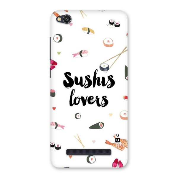 Sushi Lovers Back Case for Redmi 4A