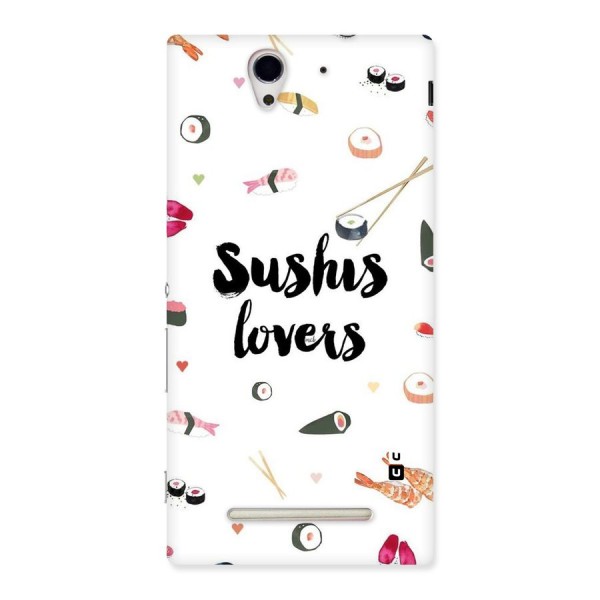 Sushi Lovers Back Case for Sony Xperia C3
