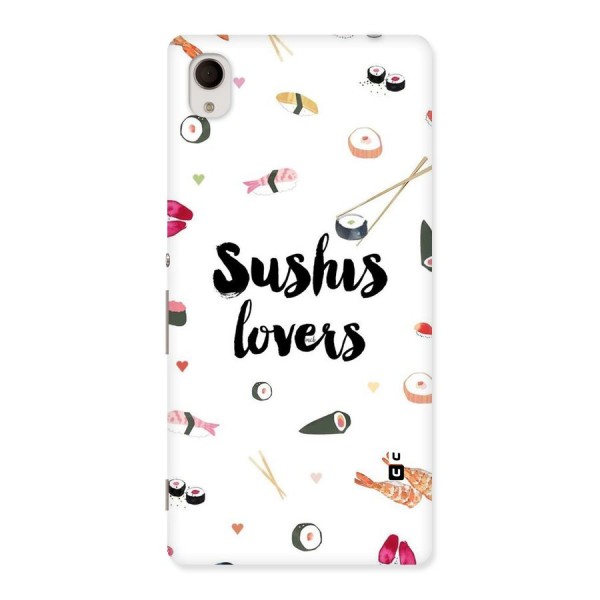Sushi Lovers Back Case for Sony Xperia M4