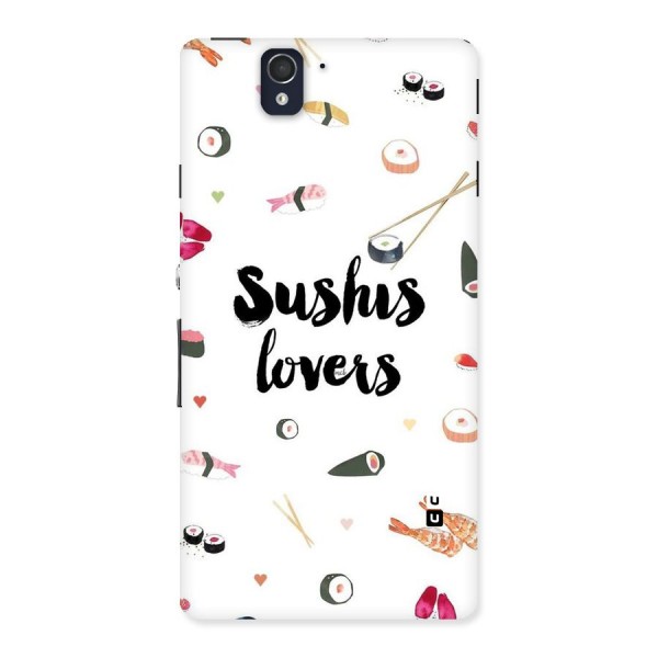 Sushi Lovers Back Case for Sony Xperia Z
