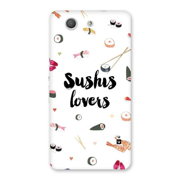 Sushi Lovers Back Case for Xperia Z3 Compact