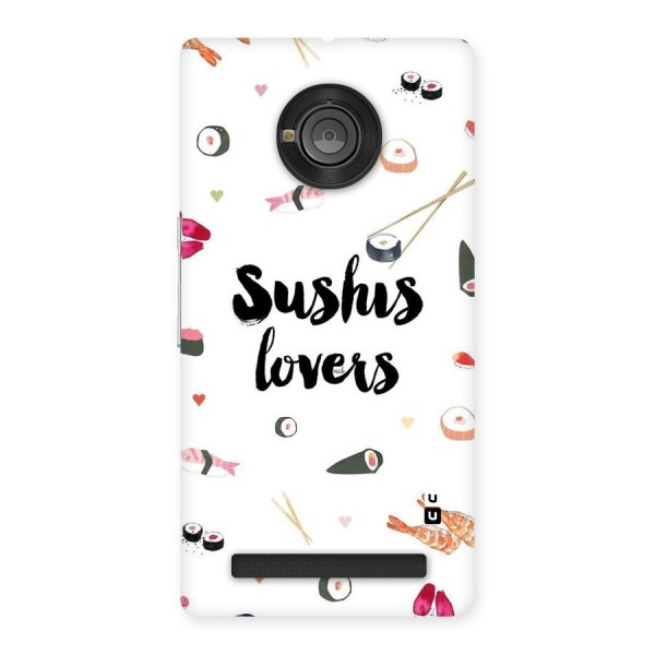 Sushi Lovers Back Case for Yu Yunique