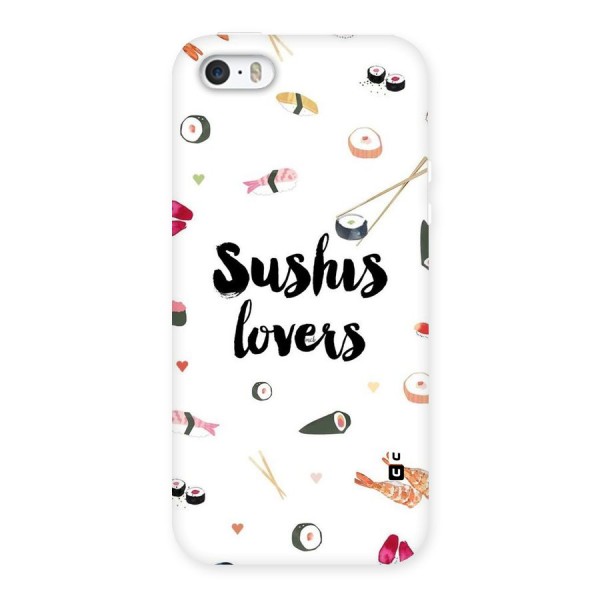 Sushi Lovers Back Case for iPhone SE