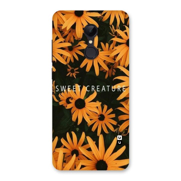 Sweet Creature Back Case for Redmi 5