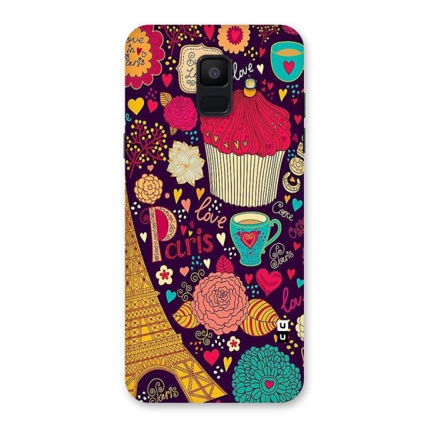 Sweet Love Back Case for Galaxy A6 (2018)