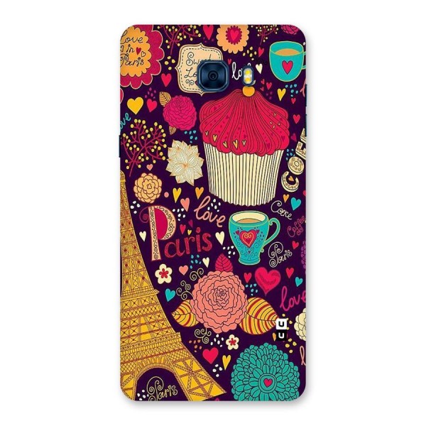 Sweet Love Back Case for Galaxy C7 Pro