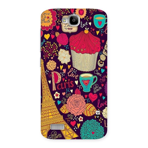 Sweet Love Back Case for Honor Holly