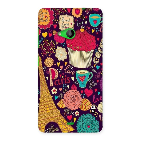 Sweet Love Back Case for Lumia 535