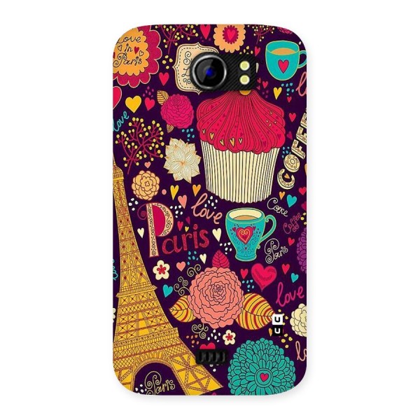 Sweet Love Back Case for Micromax Canvas 2 A110