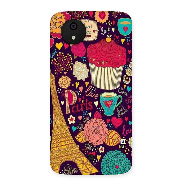 Sweet Love Back Case for Micromax Canvas A1