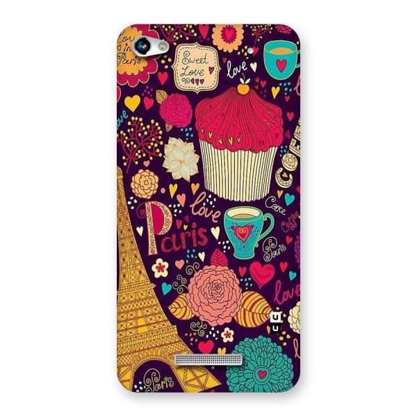Sweet Love Back Case for Micromax Hue 2
