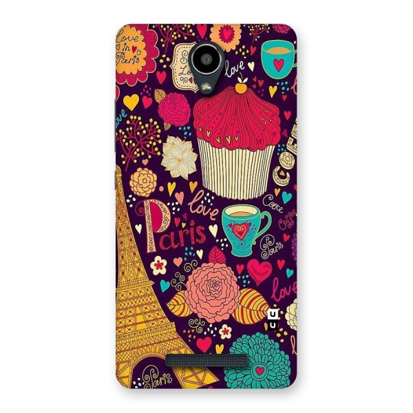 Sweet Love Back Case for Redmi Note 2