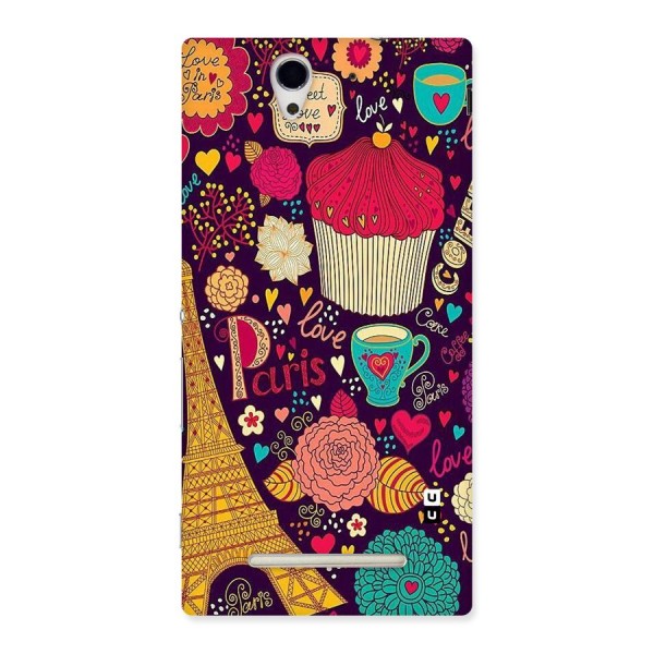 Sweet Love Back Case for Sony Xperia C3
