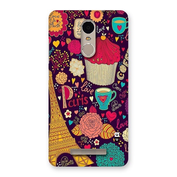 Sweet Love Back Case for Xiaomi Redmi Note 3