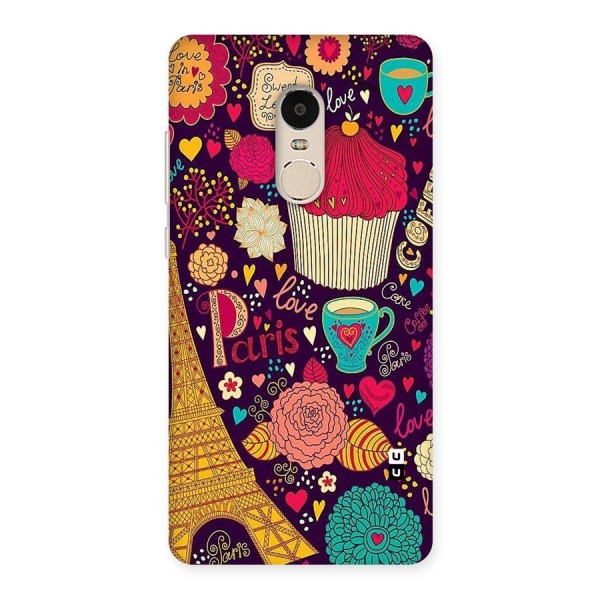 Sweet Love Back Case for Xiaomi Redmi Note 4