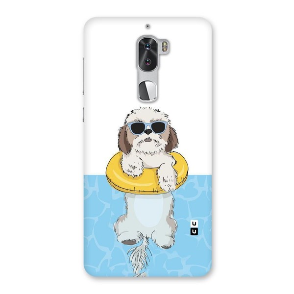 Swimming Doggo Back Case for Coolpad Cool 1