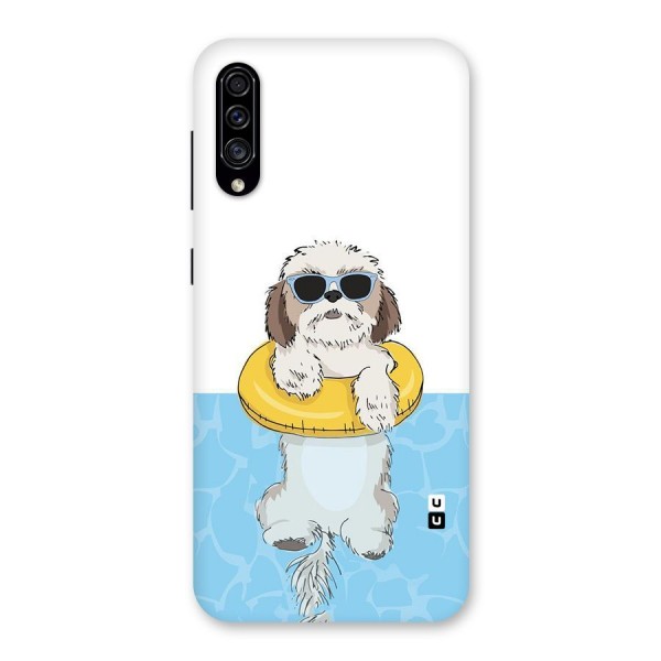 Swimming Doggo Back Case for Galaxy A30s