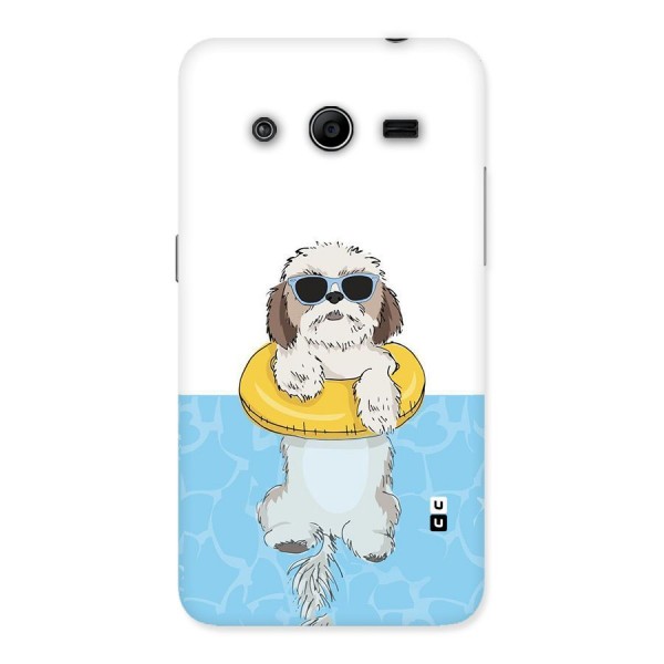 Swimming Doggo Back Case for Galaxy Core 2