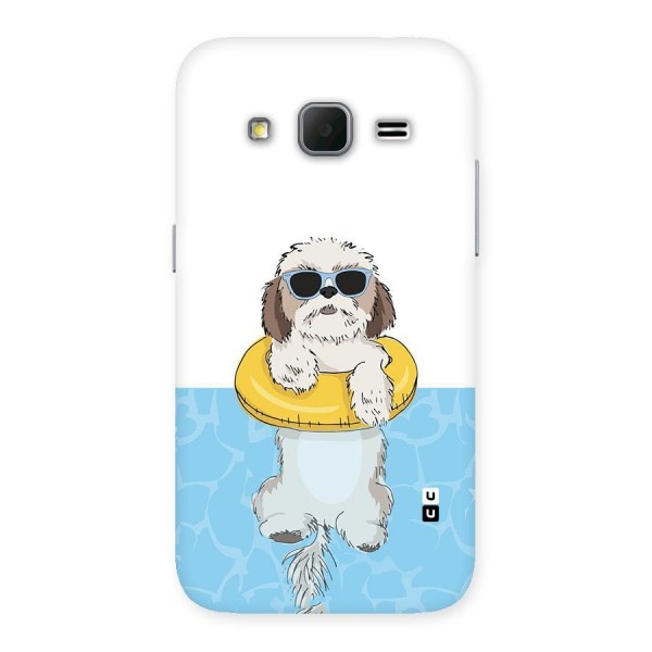 Swimming Doggo Back Case for Galaxy Core Prime
