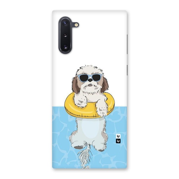 Swimming Doggo Back Case for Galaxy Note 10