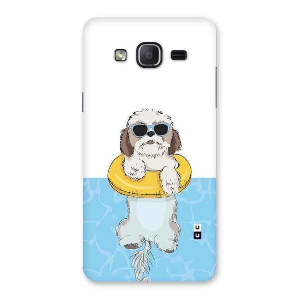 Swimming Doggo Back Case for Galaxy On7 2015