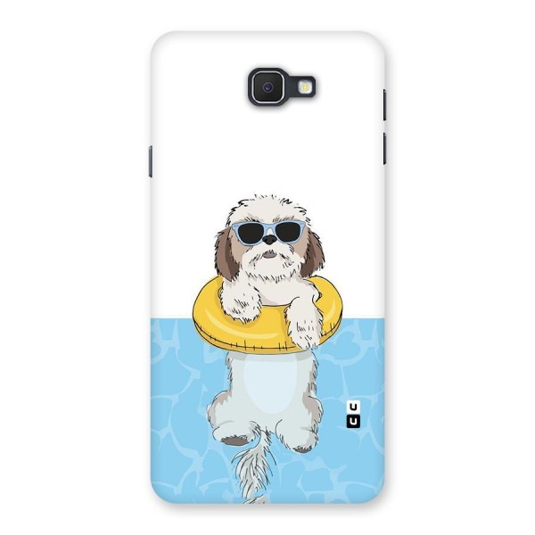 Swimming Doggo Back Case for Galaxy On7 2016
