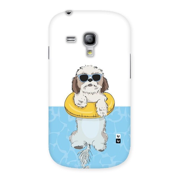 Swimming Doggo Back Case for Galaxy S3 Mini