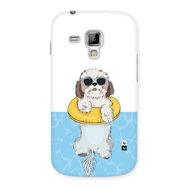 Swimming Doggo Back Case for Galaxy S Duos