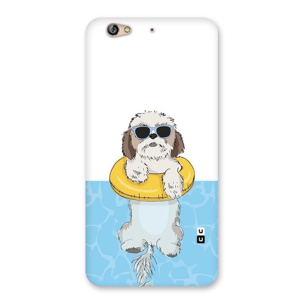Swimming Doggo Back Case for Gionee S6