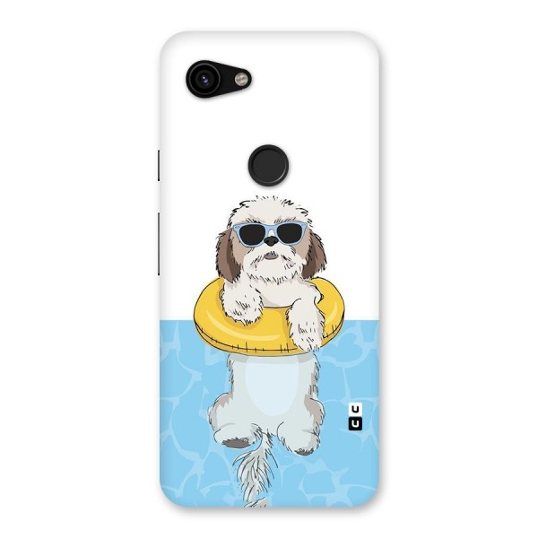 Swimming Doggo Back Case for Google Pixel 3a