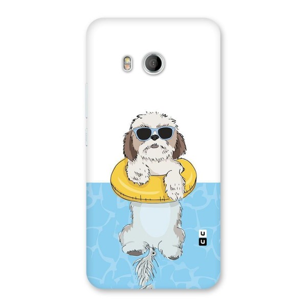 Swimming Doggo Back Case for HTC U11