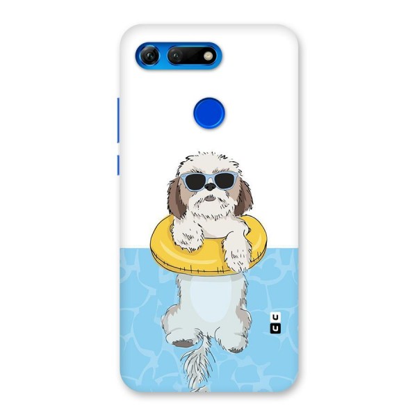 Swimming Doggo Back Case for Honor View 20
