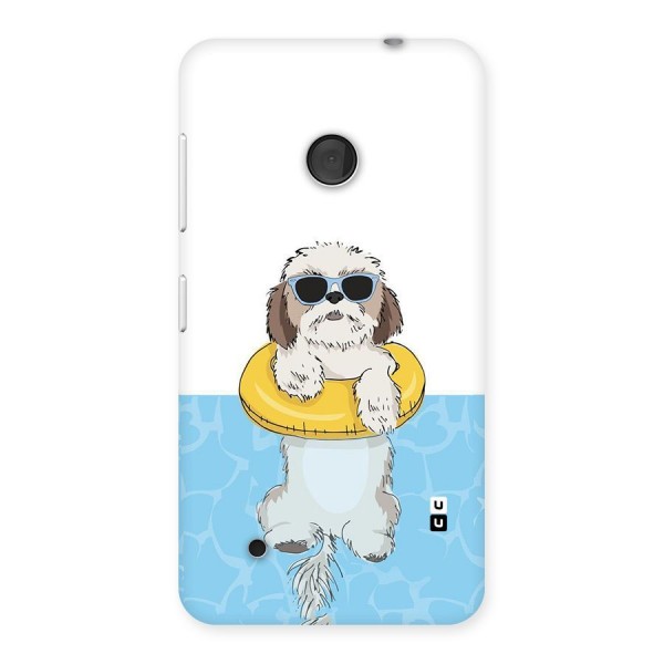 Swimming Doggo Back Case for Lumia 530
