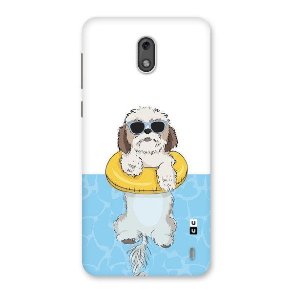 Swimming Doggo Back Case for Nokia 2