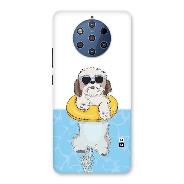 Swimming Doggo Back Case for Nokia 9 PureView