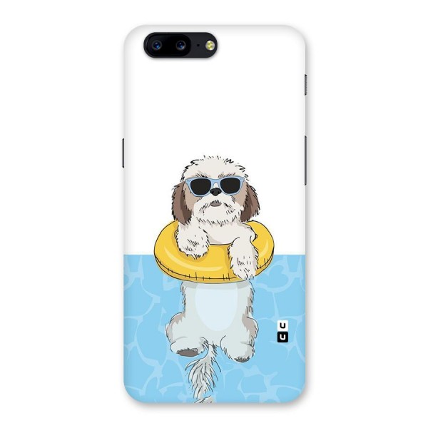 Swimming Doggo Back Case for OnePlus 5