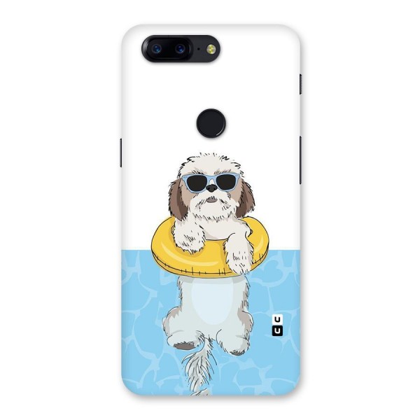 Swimming Doggo Back Case for OnePlus 5T
