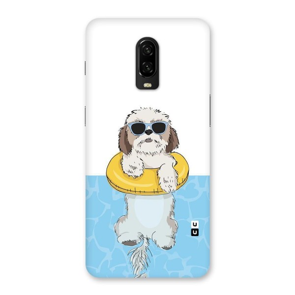 Swimming Doggo Back Case for OnePlus 6T