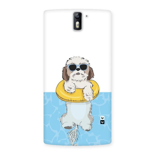 Swimming Doggo Back Case for One Plus One