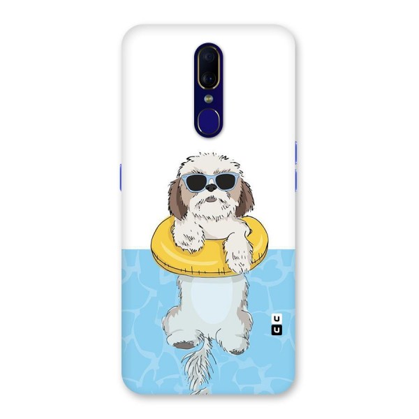Swimming Doggo Back Case for Oppo A9