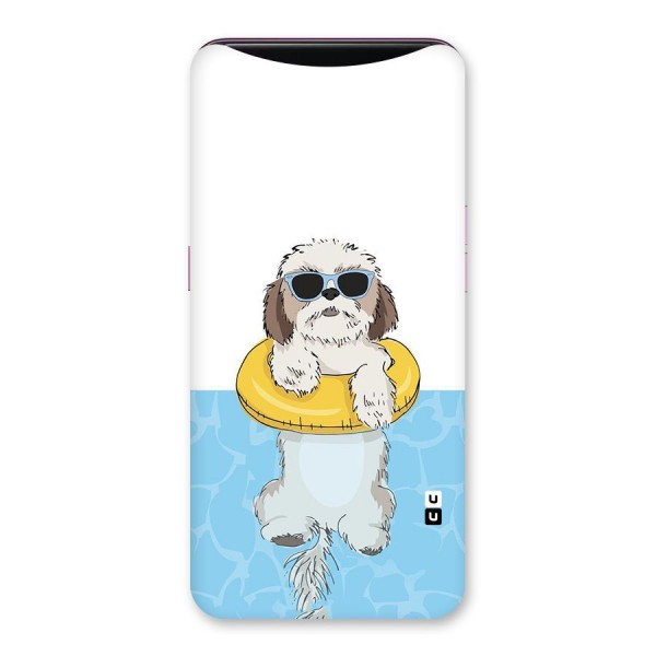 Swimming Doggo Back Case for Oppo Find X