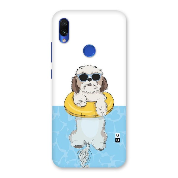 Swimming Doggo Back Case for Redmi Note 7S