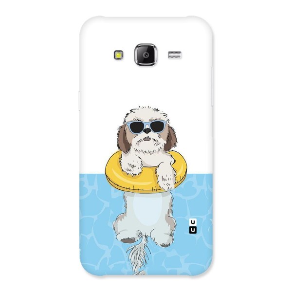 Swimming Doggo Back Case for Samsung Galaxy J2 Prime