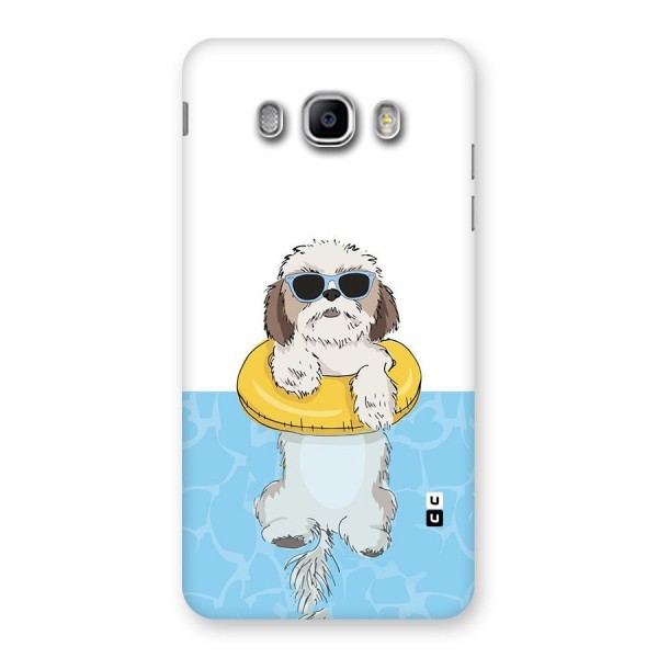 Swimming Doggo Back Case for Samsung Galaxy J5 2016