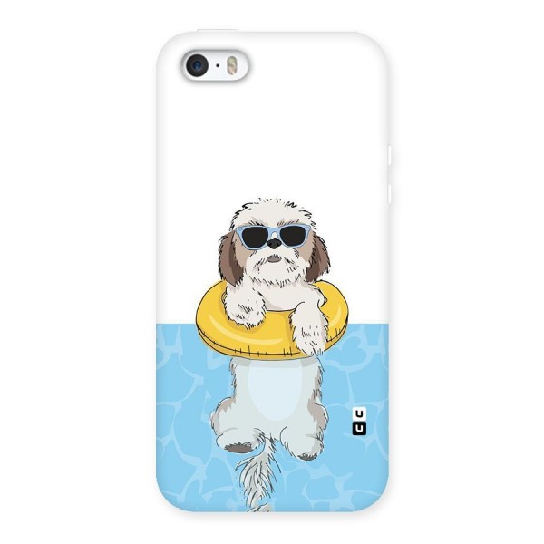 Swimming Doggo Back Case for iPhone 5 5S