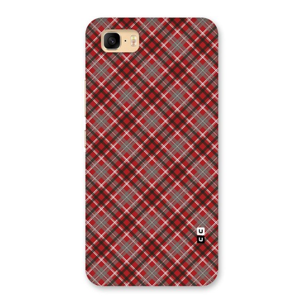 Textile Check Pattern Back Case for Zenfone 3s Max