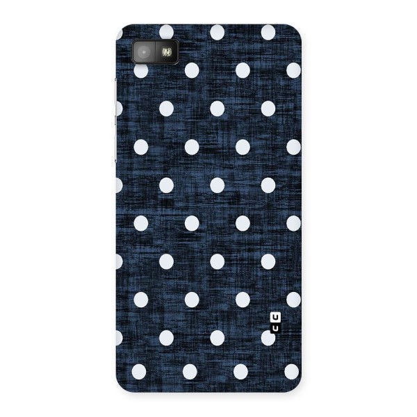 Textured Dots Back Case for Blackberry Z10