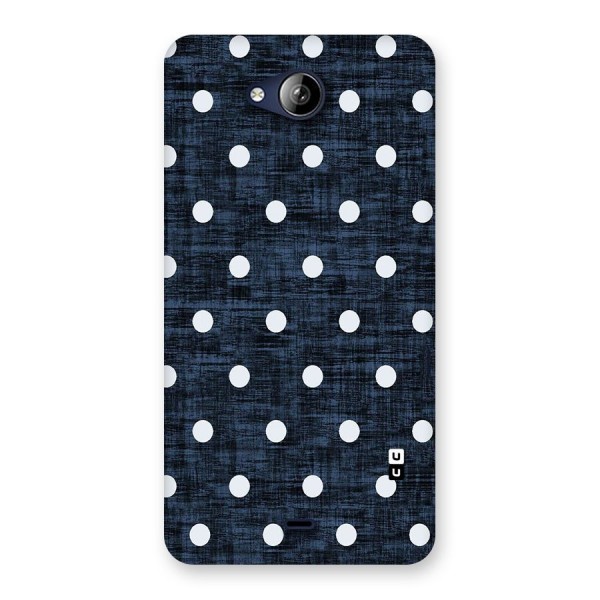 Textured Dots Back Case for Canvas Play Q355