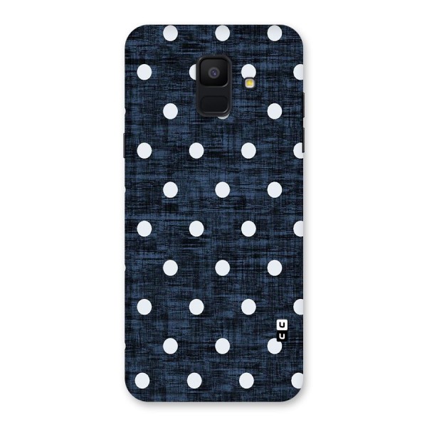 Textured Dots Back Case for Galaxy A6 (2018)