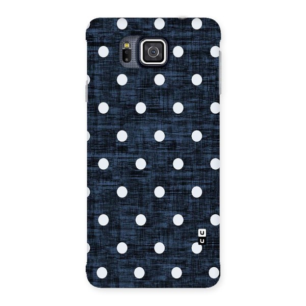 Textured Dots Back Case for Galaxy Alpha